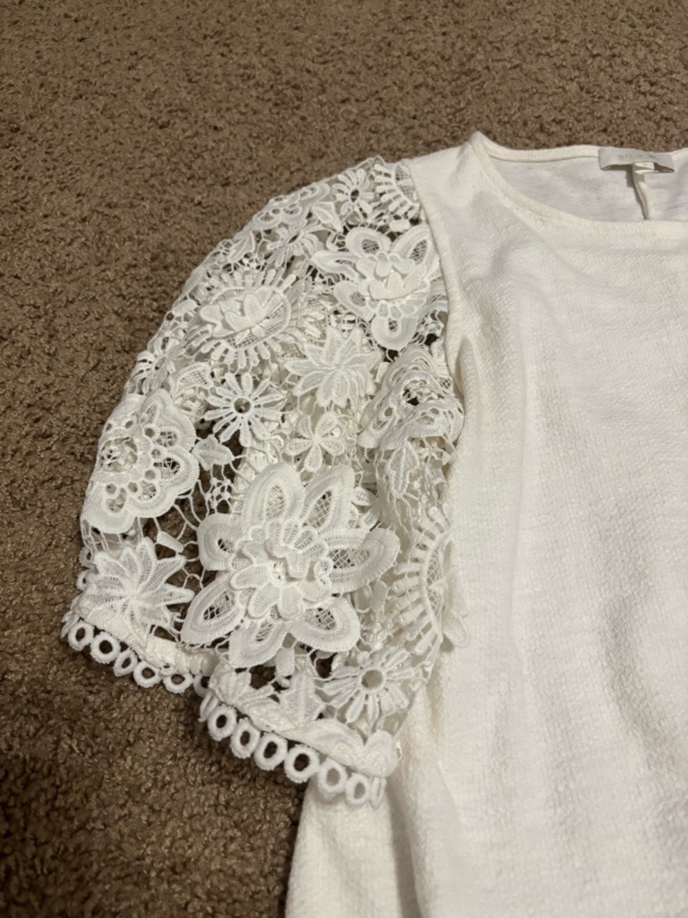 Anthropologie Eri + Ali Samara Lace Top Size Small - Picture 5 of 8